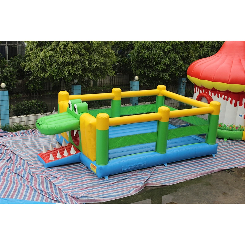 inflatable crocodile bouncer-7.6x4.8m