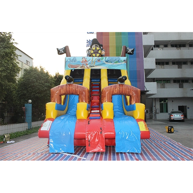 pirate ship water slide-6x4x6m