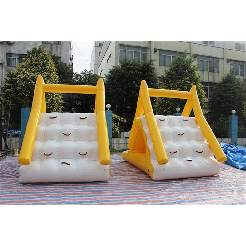 Triangle slide products Inflatable water park equipment ,inflatable water play equipment for water park-3x2x2.8M