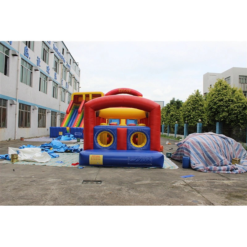 outdoor obstacle course equipment which is belonging to inflatable obstacle course for sale-15x3.2x5.5m
