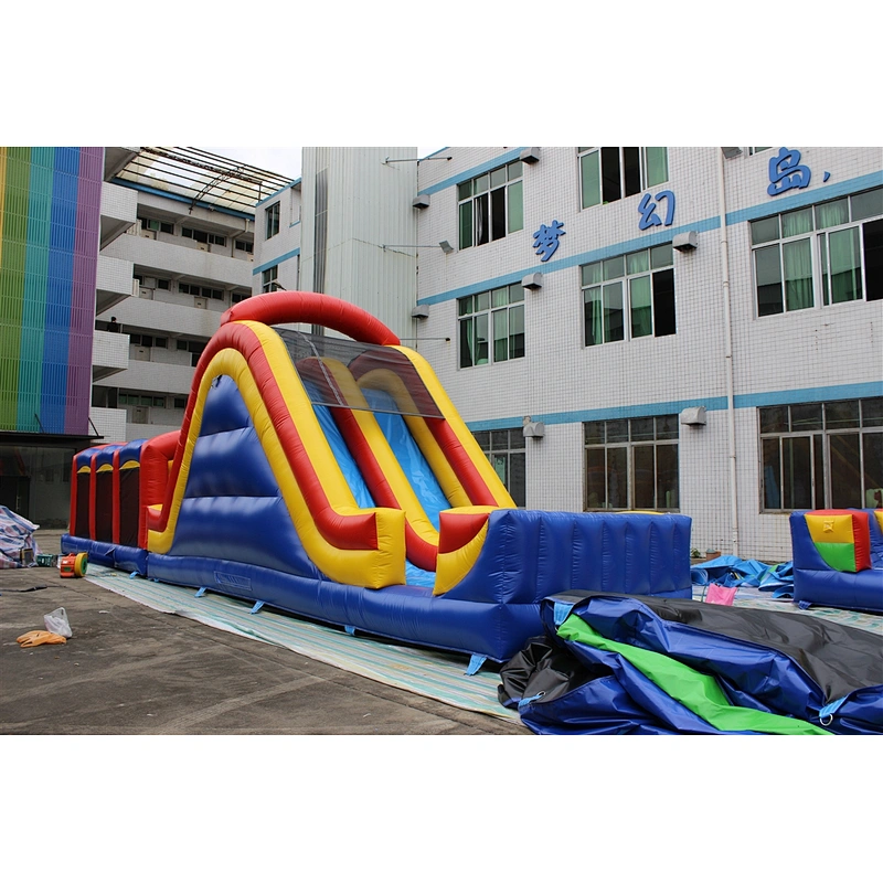 outdoor obstacle course equipment which is belonging to inflatable obstacle course for sale-15x3.2x5.5m