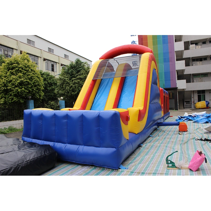 outdoor obstacle course equipment which is belonging to inflatable obstacle course for sale-15x3.2x5.5m