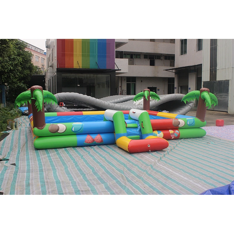 inflatable colorful swimming pool-4.2x5.4m
