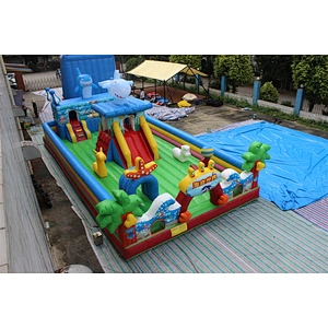 inflatable sea world fun city-12x6m