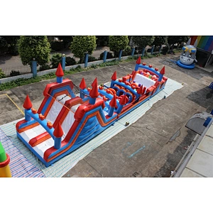 Inflatable Obstacle Courses-20x4x5m