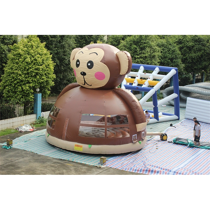 inflatable monkey bouncer-6.5x6.5x5.5m