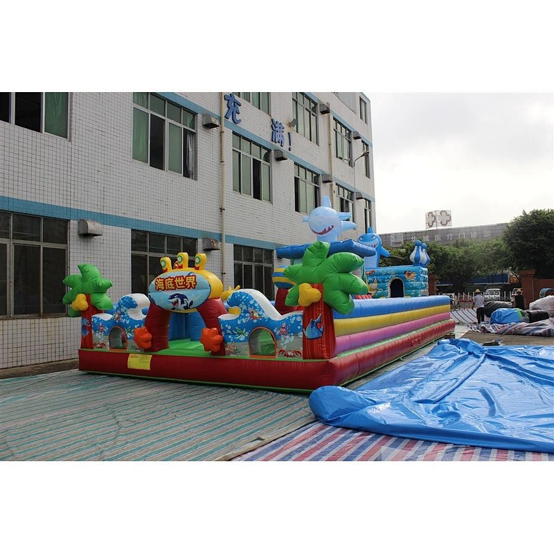 inflatable sea world fun city-12x6m