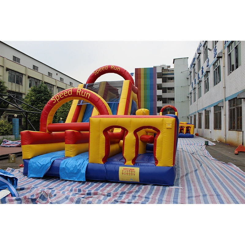 inflatable obstacle course-8.5x4.5x5m