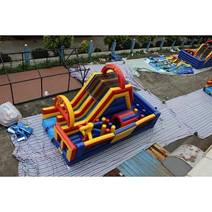 inflatable obstacle course-8.5x4.5x5m