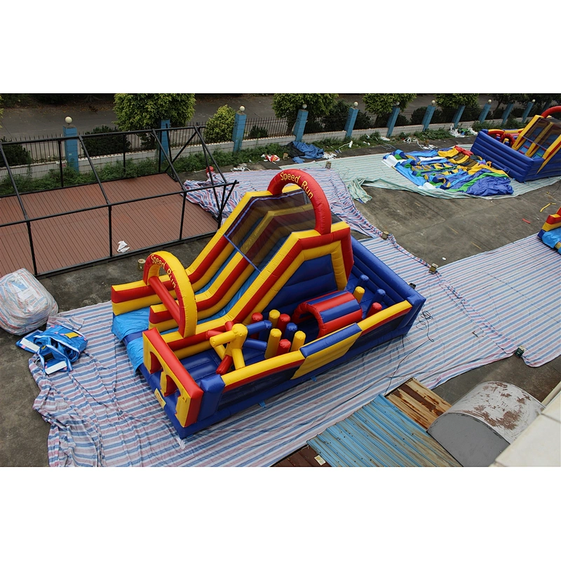 inflatable obstacle course-8.5x4.5x5m