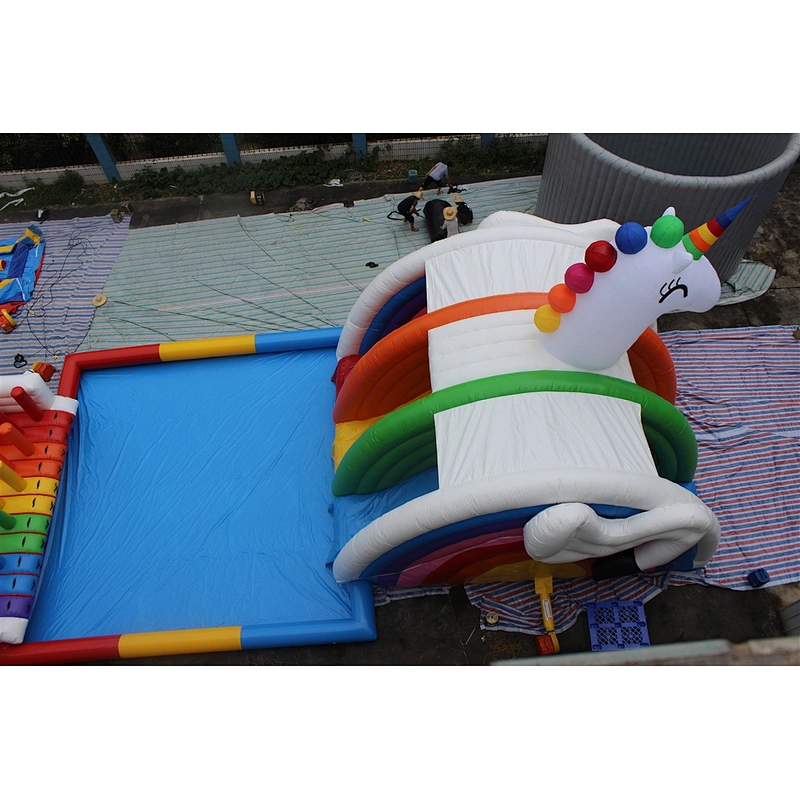 inflatable obstacle course-45x8m