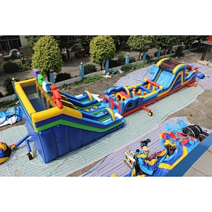 inflatable obstacle course-7.5x5x6.75m
