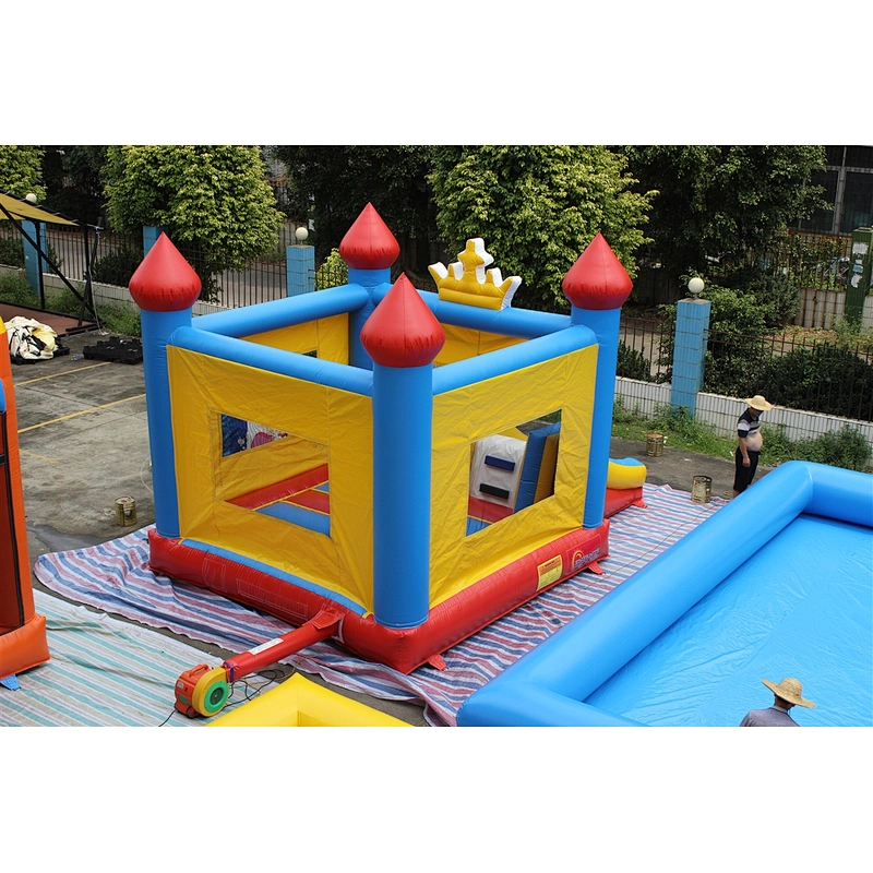 inflatable crown bouncer-6x4x4m