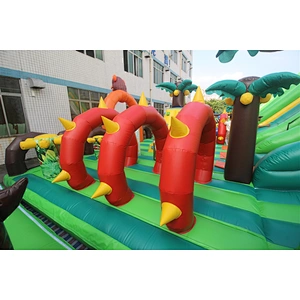 inflatable jungle theme amusement parks-17.5x12m