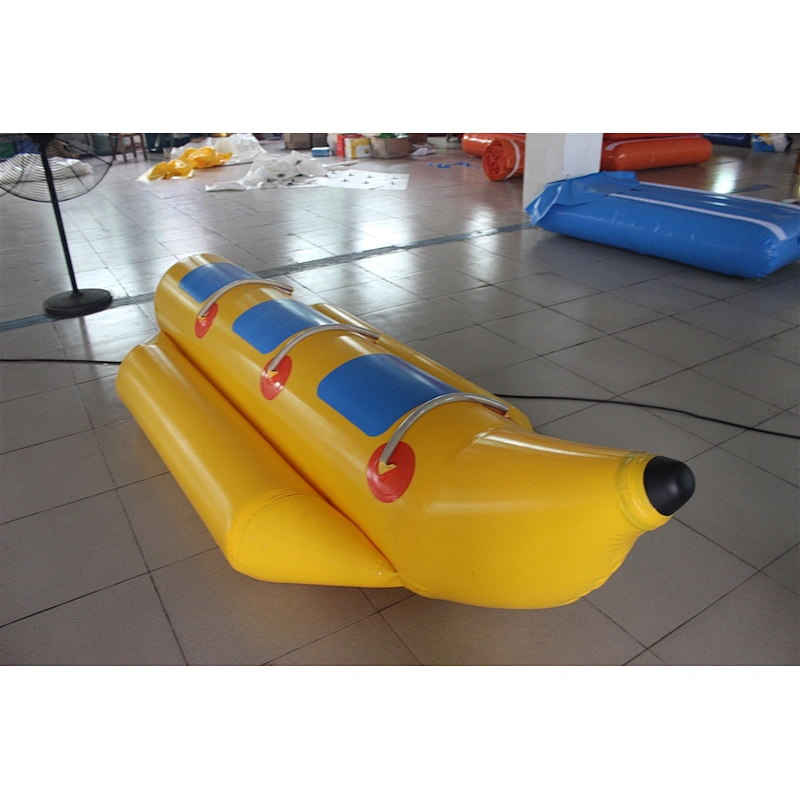 Funny Cheap Inflatable Boat Crazy Double Row Banana Boat Inflatable Banana Boat For Sale-2.5m