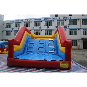 Inflatable roller obstacle course