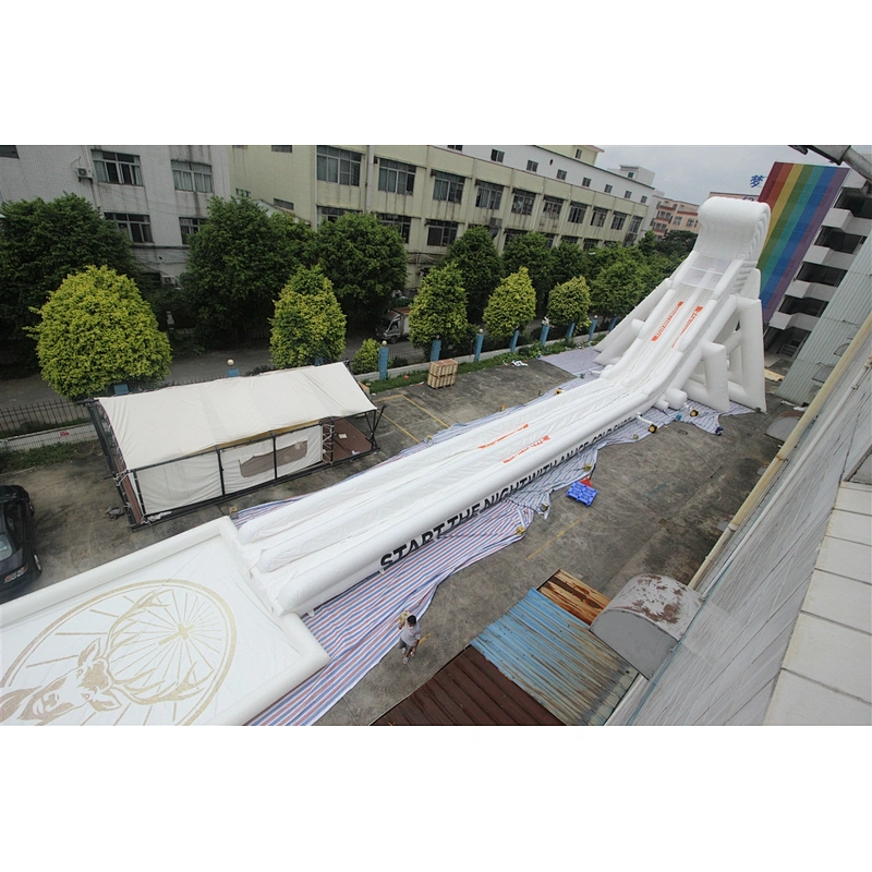Inflatable giant long slide-53x14x14