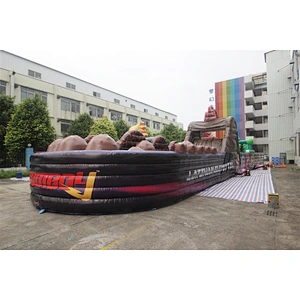 Inflatable Boboiboy Obstacle Course-23x5.5x4.5m