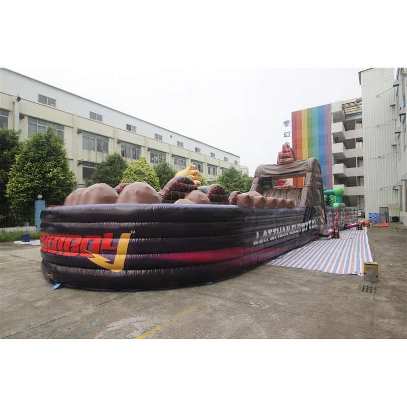 Inflatable Boboiboy Obstacle Course-23x5.5x4.5m