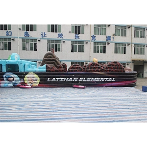 Inflatable Boboiboy Obstacle Course-23x5.5x4.5m