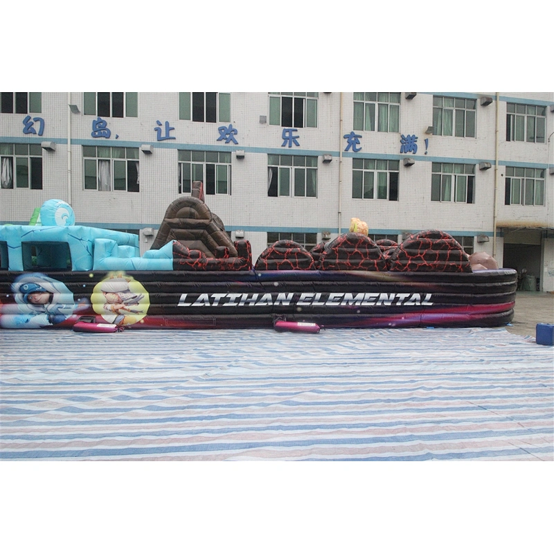 Inflatable Boboiboy Obstacle Course-23x5.5x4.5m
