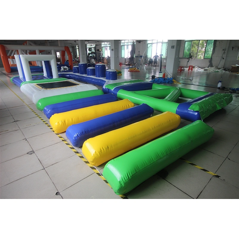 Inflatable water obstacle