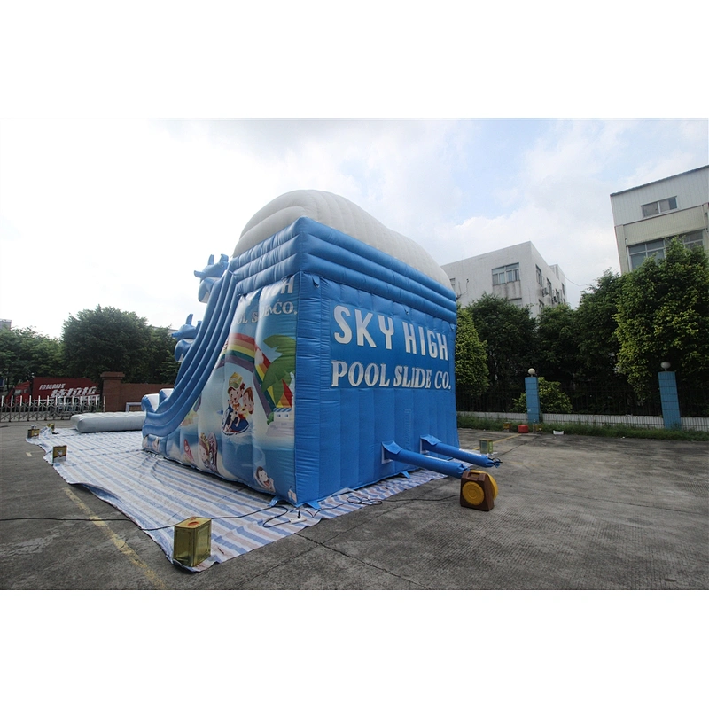 inflatable sea theme slide-7x5x5.5m