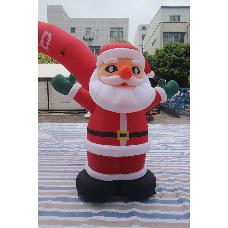Infltable Santa Claus arch-6m