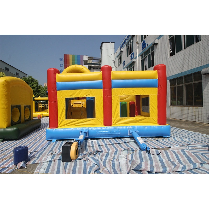 inflatable minion bouncer with slide-5.2x5x3.8m