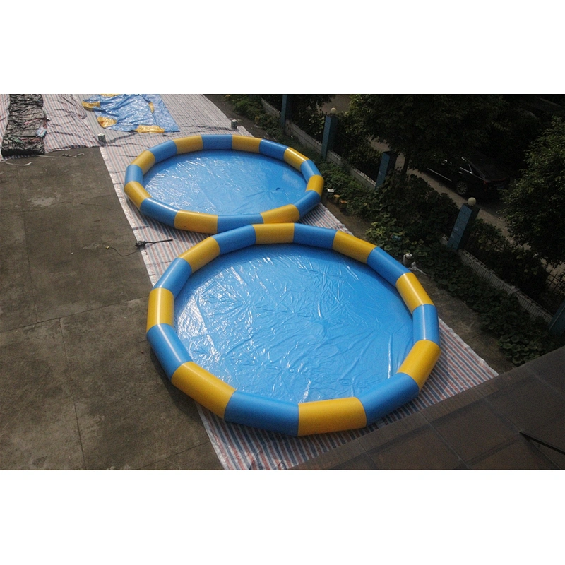 inflatable round swimming pool-15m