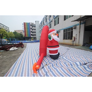 Infltable Santa Claus arch-6m