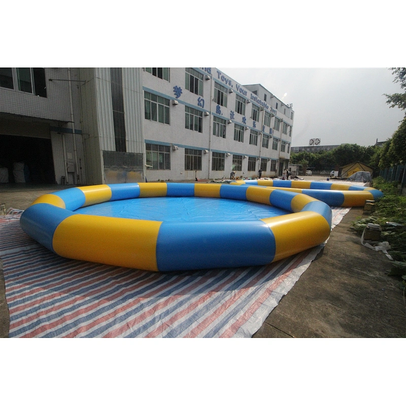 inflatable round swimming pool-15m