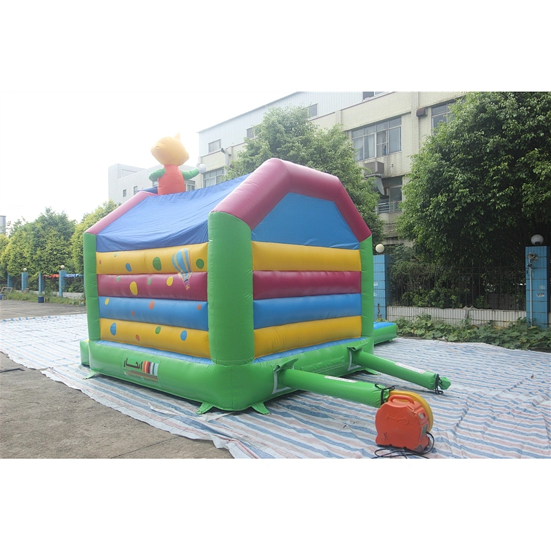 inflatable monkey bouncer with slide-6x4.5x4m