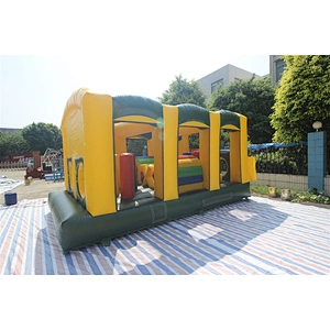 Inflatable basic obstacle course-12.2x3.2x4.75m