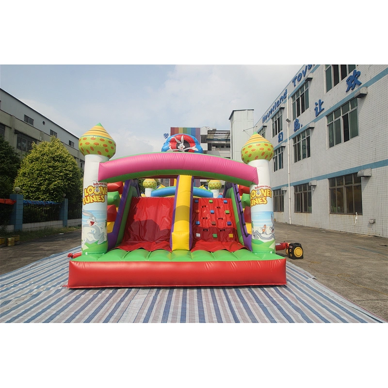 Inflatable bunny theme obstacle course-15x4x4m