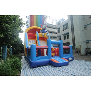 Inflatable elephant theme slide-10x6x8m