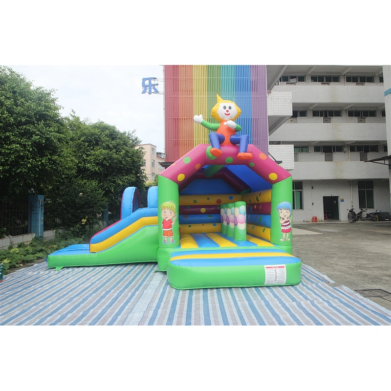 inflatable monkey bouncer with slide-6x4.5x4m