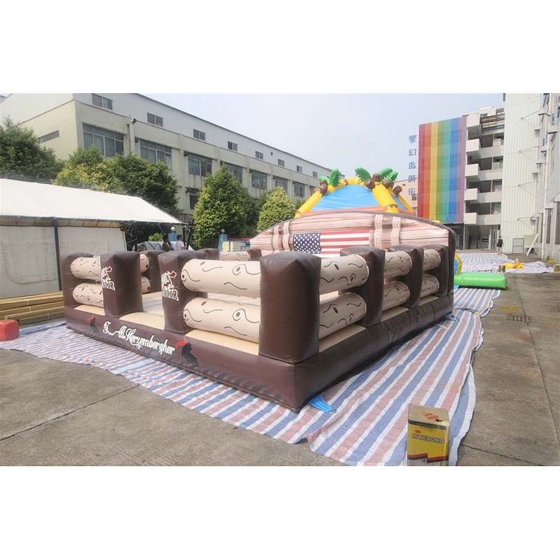 Inflatable bull mat-5x5x2.3