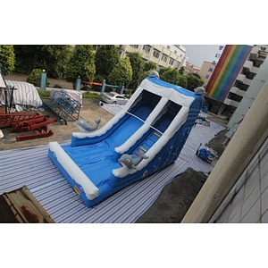 Inflatable whale slide-8x4.2x6m