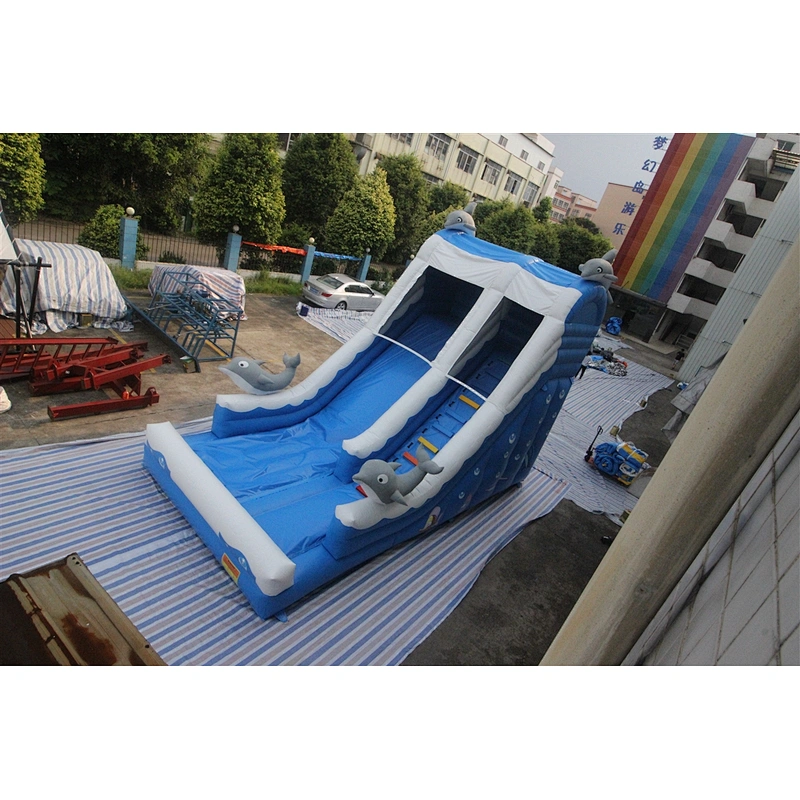 Inflatable whale slide-8x4.2x6m