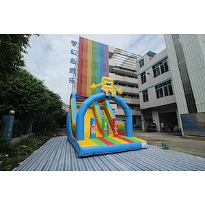 Inflatable spongebob slide-7x4.5x6m