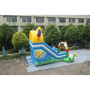 Inflatable sunflower slide-8x6.4x6.8m