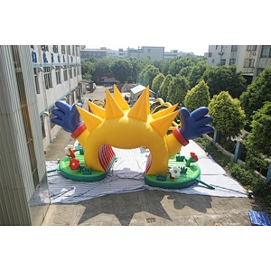 Inflatable sunshine arch-7.3m