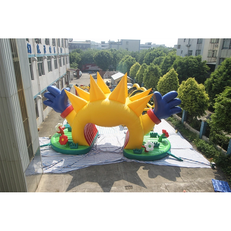 Inflatable sunshine arch-7.3m