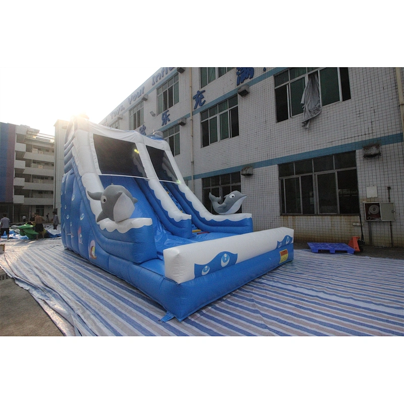 Inflatable whale slide-8x4.2x6m