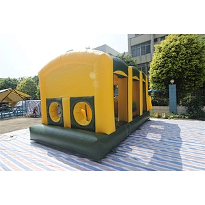 Inflatable basic obstacle course-12.2x3.2x4.75m