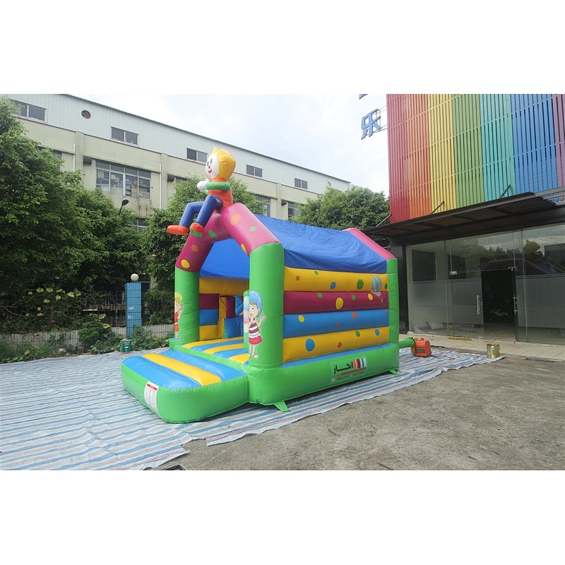 inflatable monkey bouncer with slide-6x4.5x4m