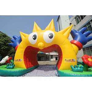 Inflatable sunshine arch-7.3m