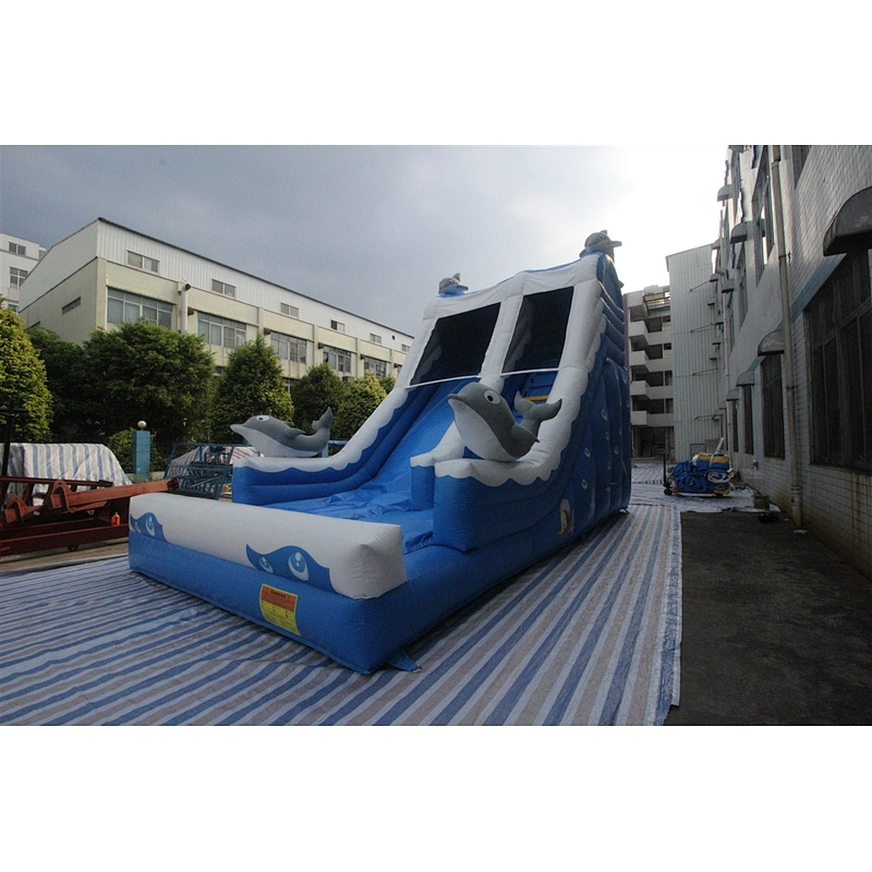 Inflatable whale slide-8x4.2x6m