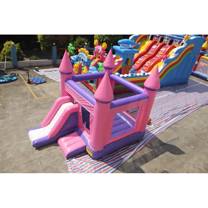Inflatable customized princess bouncer-5.5x4x4m